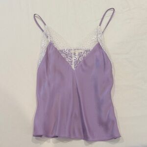 Maje Spring Summer 21’ Silk Lace Camisole